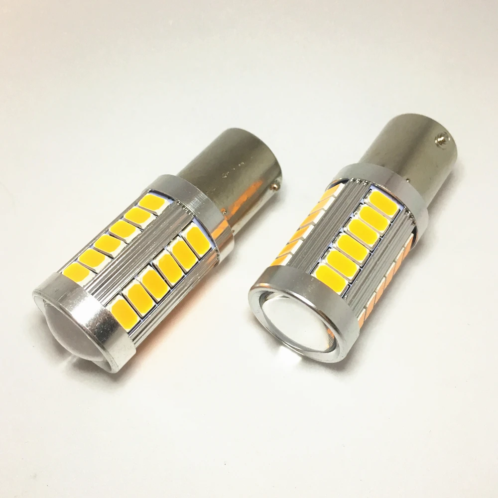 2 шт. 1156 ba15s P21W led 5630 5730 smd Автомобильный задний стоп светильник s красный белый
