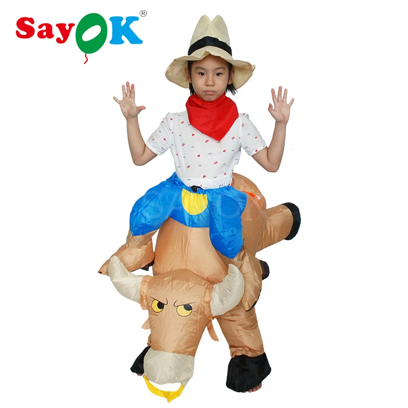 

Giant inflatable cow costume for kids/adults