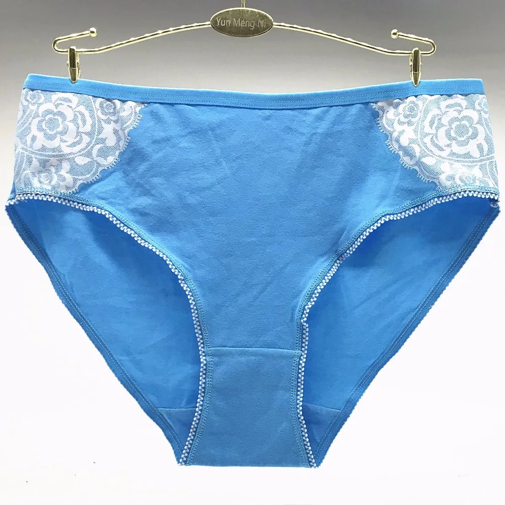 Lot of 60 2XL 3XL 4XL Wholesale Laced High Rise Lady Short Brief Spandex Cotton Mama Size Panties Big Women Underwear Pants | Женская
