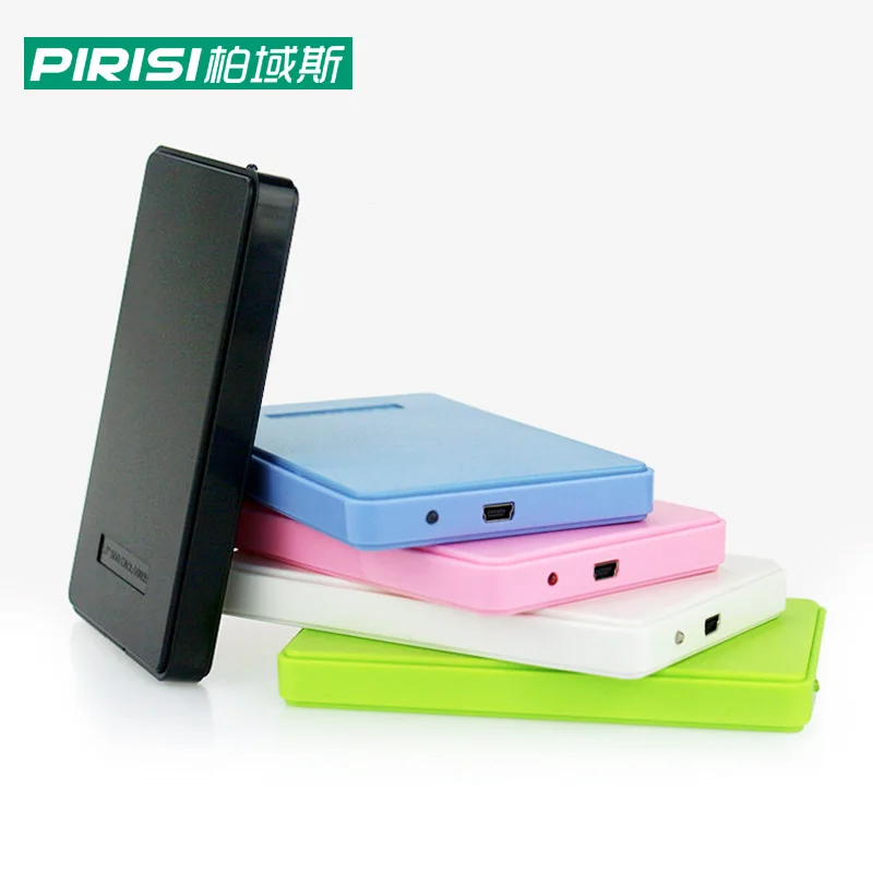 Новый стиль 2 5 ''PIRISI HDD тонкий цветной внешний жесткий диск 80GB USB2.0 Портативный