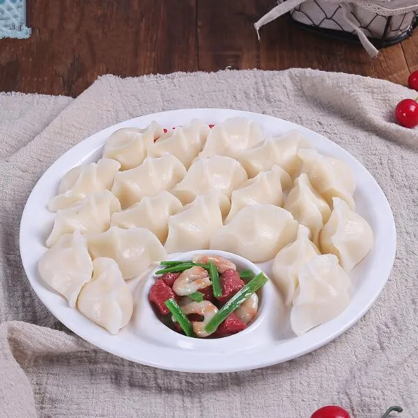 Модель пельменей Имитация еды Образец искусственных на пару Большая набивная