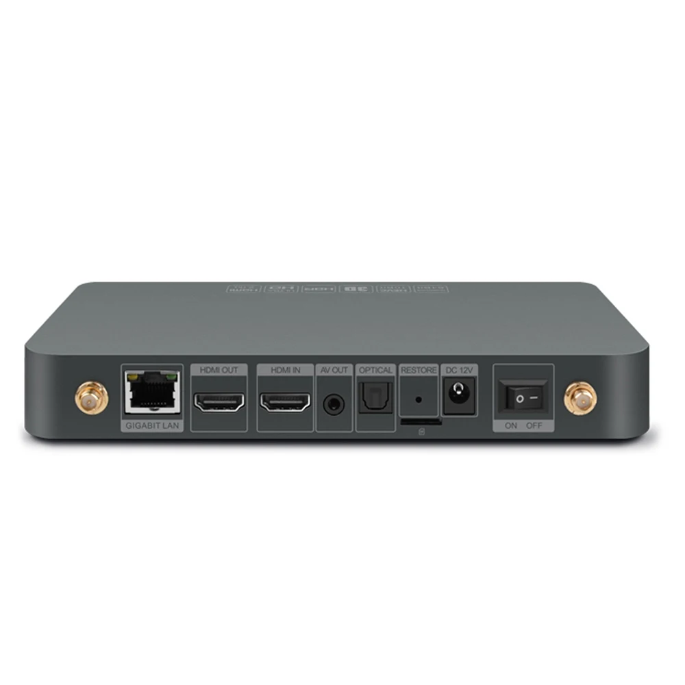 Zidoo X9S ТВ коробка 4 К * 60fps HD HDMI 2.0 Android 6.0 Quad Core BT4.0 Телевизионные приставки dual Band WI FI 2 г