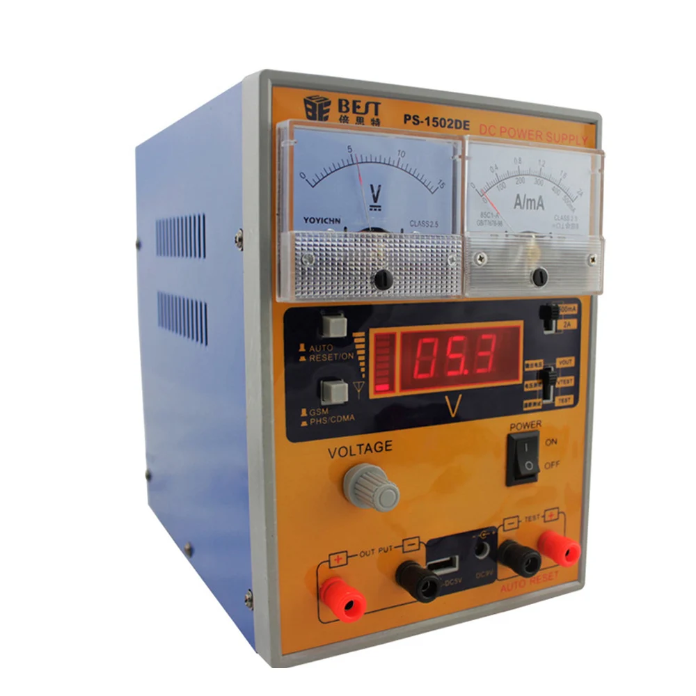 Лучший 1502DE15V2A Регулируемый источник питания Мобильный телефон обслуживание