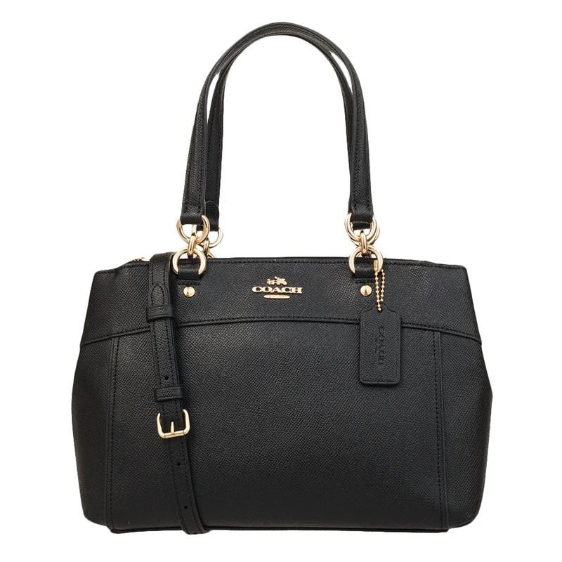 Женская сумка-Кроссбоди Coach Mini Brooke Carryall фирменная кожаная со съемным ремешком F25395