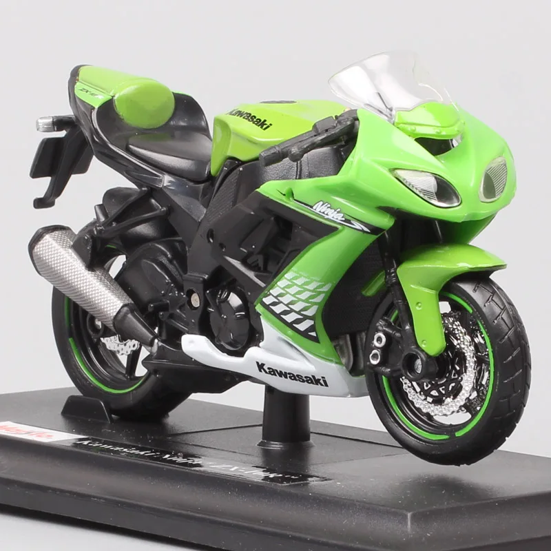 Maisto 1:18 маленькие весы Kawasaki Ninja ZX10R мотоцикл модели игрушечные машинки гоночный