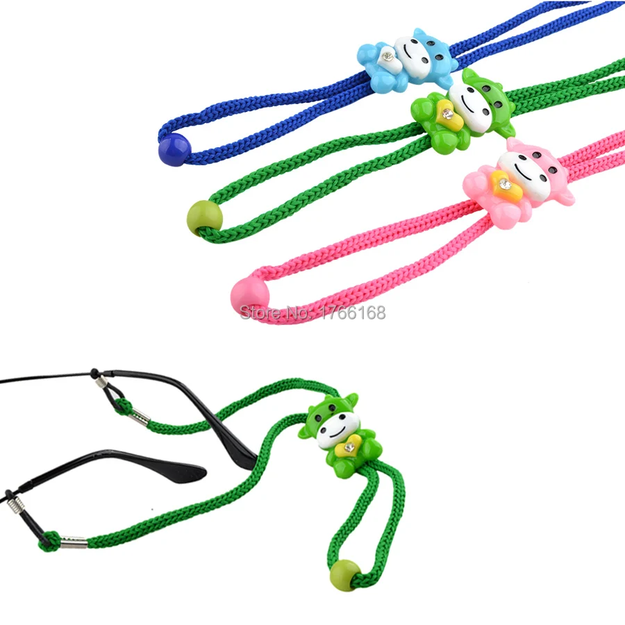 

20pcs Adjustable Kids Nylon Sun Glasses cord Colorful Anti Slip child Eyeglasses Strap Neck Cord Wholesale