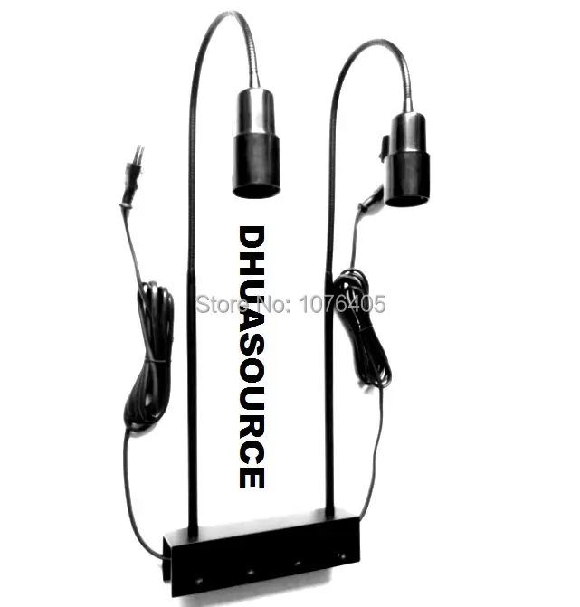 Двойной головной кронштейн для лампы подставка аксессуары освещения патрон E27