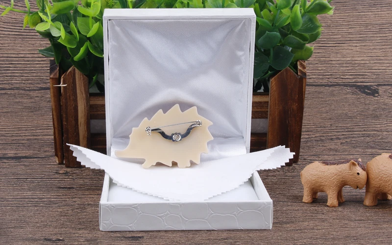 Fant& Jack, модные милые разноцветные броши в виде животного, ежик, булавка, букет, свадебные украшения, унисекс, заколки для костюма, шляпы, акриловая брошь