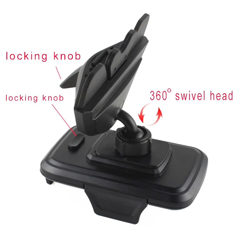 Вращающийся Автомобильный держатель для проигрывателя с CD слотом Huawei P20/P20 Pro/P20 Lite