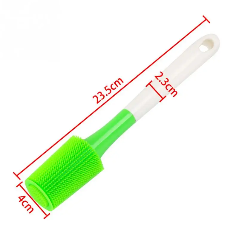 1 шт. Портативный Кухня щетка для мытья силиконовый гибкий инструмент очистки |