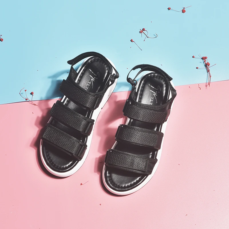 Platform Sandals Women Casual Beach Shoes Soft and Comfortable Summer Outdoor Sandals Platform Sneakers Ladies Sports Shoes