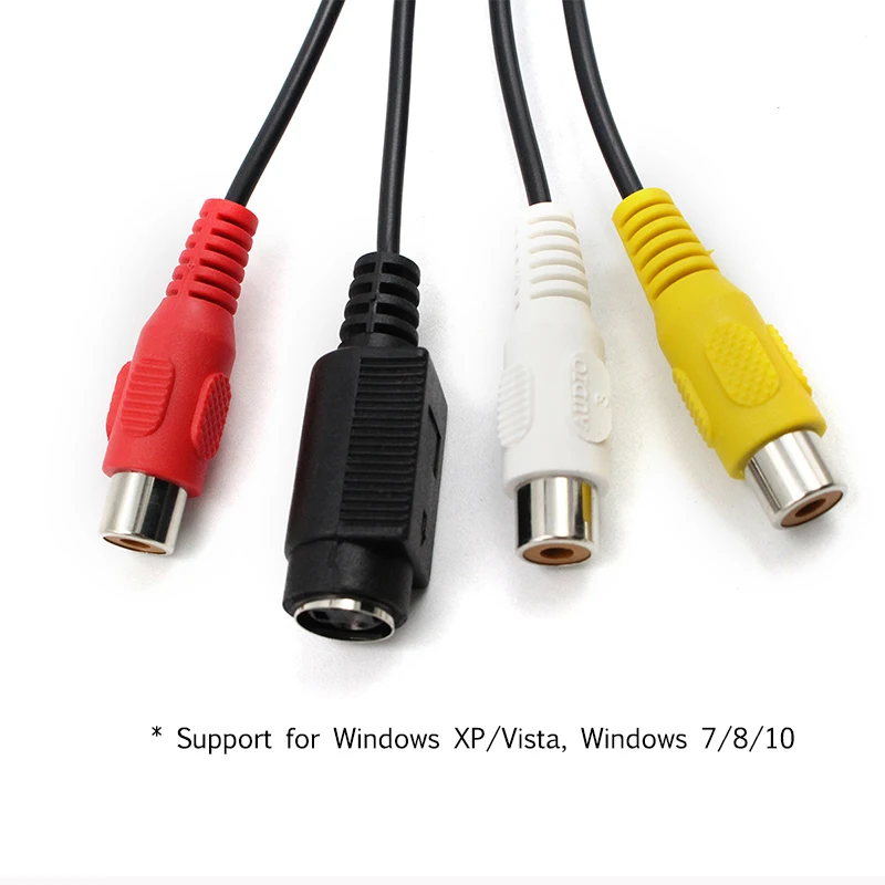 Карта видеозахвата USB 2 0 нет необходимости устанавливать привод CVBS/AV &amp S-Video на