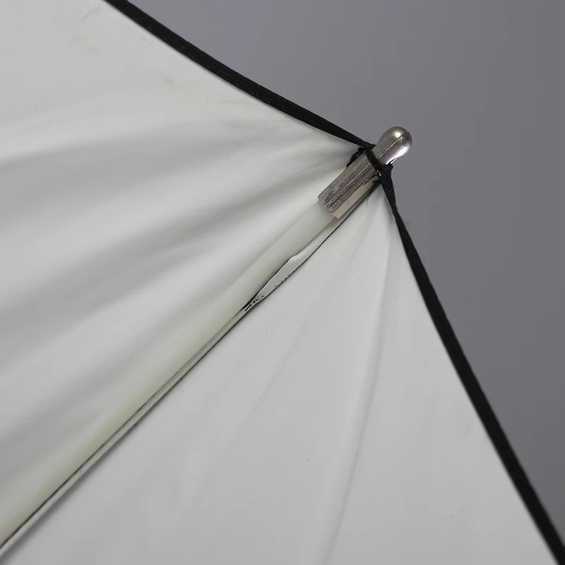 Зонт-отражатель 70 дюймов черный и белый резиновый зонт-отражатель 178 см