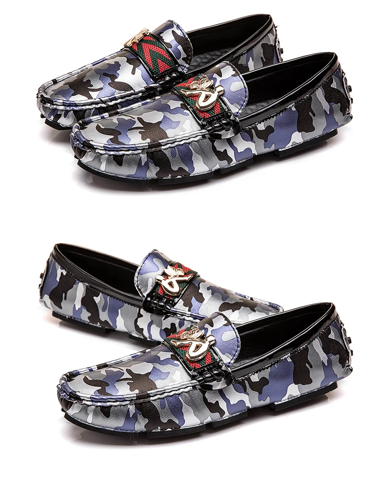 Shoes Men Loafers PU Leather Shoes Male Slip On Shoes Comfortable Lazy Sneakers Big Size 39-48# Driving Shoes Zapatillas Hombre
