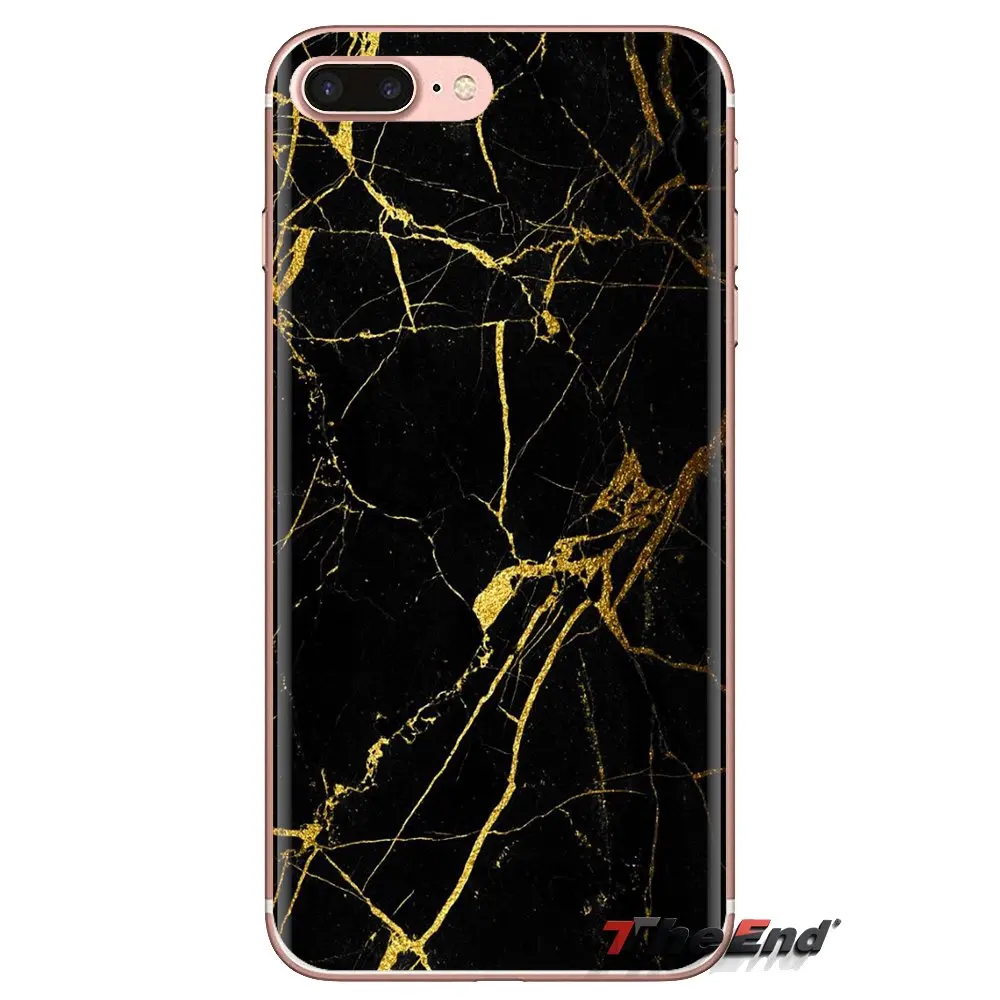 White Black Marble Texture Stone Phone Shell Cover For LG Spirit Motorola Moto X4 E4 E5 G5 G5S G6 Z Z2 Z3 G2 G3 C Play Plus Mini |