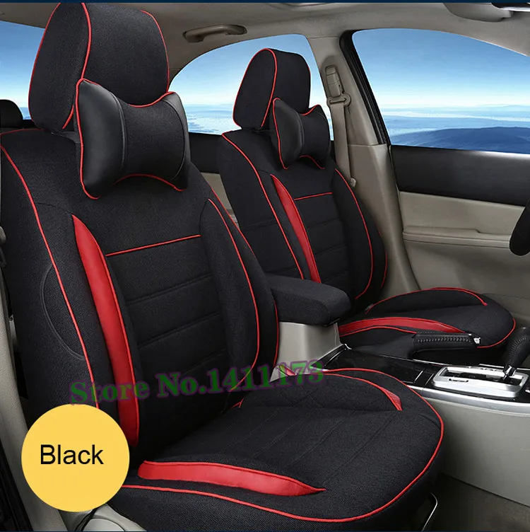 Чехол для сидений автомобиля из льняной ткани для Toyota Sienna, чехол для сидения автомобиля, аксессуары для интерьера, милые чехлы для сидений, протектор
