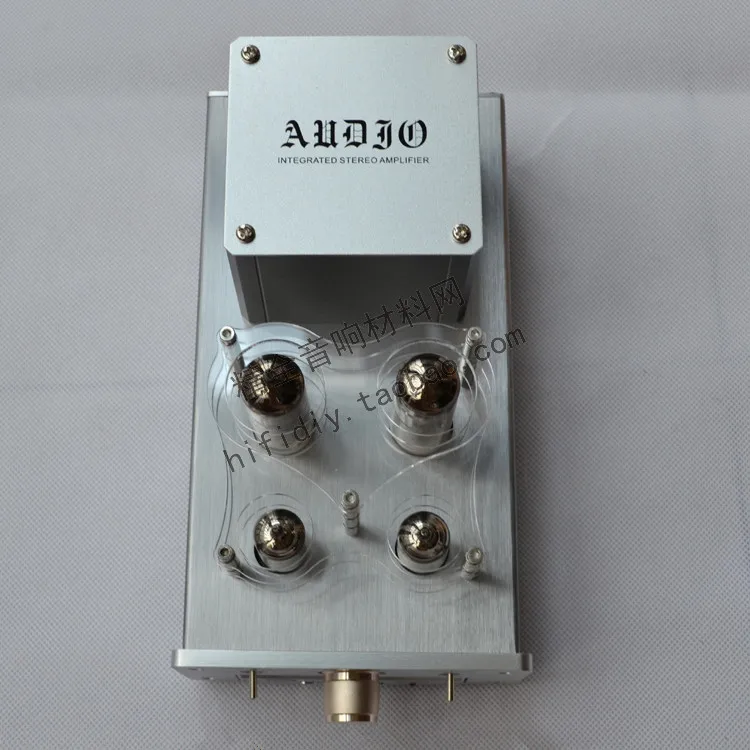 DIY M8 (6J1*2) 10 Вт * 2 ламповый усилитель USB/MP3/SD Настольный с дистанционным