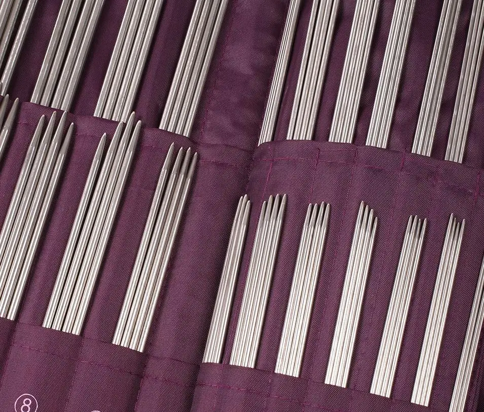 33 Пары/набор спицы для вязания из нержавеющей стали | Дом и сад