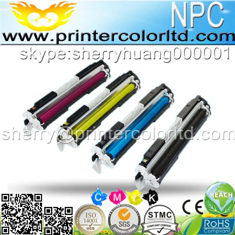 CF350A CF351A CF352A CF353A toner cartridge compatible for HP laser jet Pro MFP M176n M177fw BK/M/C/Y 4pcs/set | Компьютеры и офис