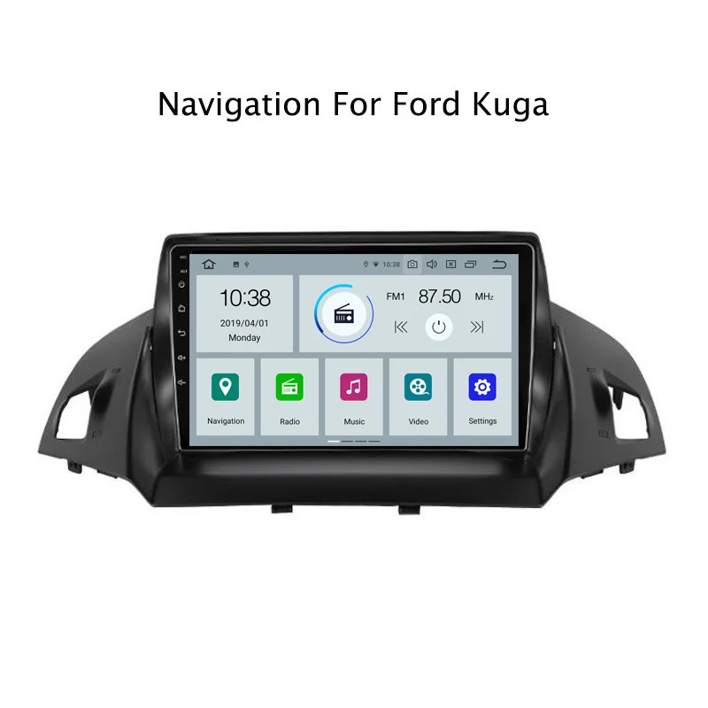 NAVITOPIA 9 дюймов PX6 4G ram 32G/64G rom Android 0 Автомобильная dvd навигационная система для Ford Kuga