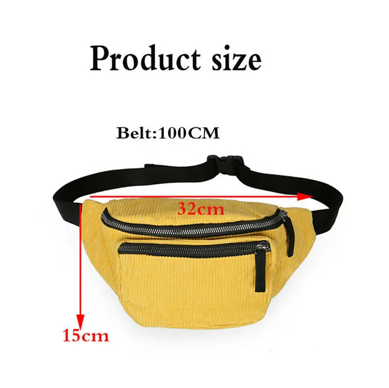 

2019 Hot New Pack Bum Bag Festival Waist Belt Pouch Travel Sport Holiday Money Wallet Purse