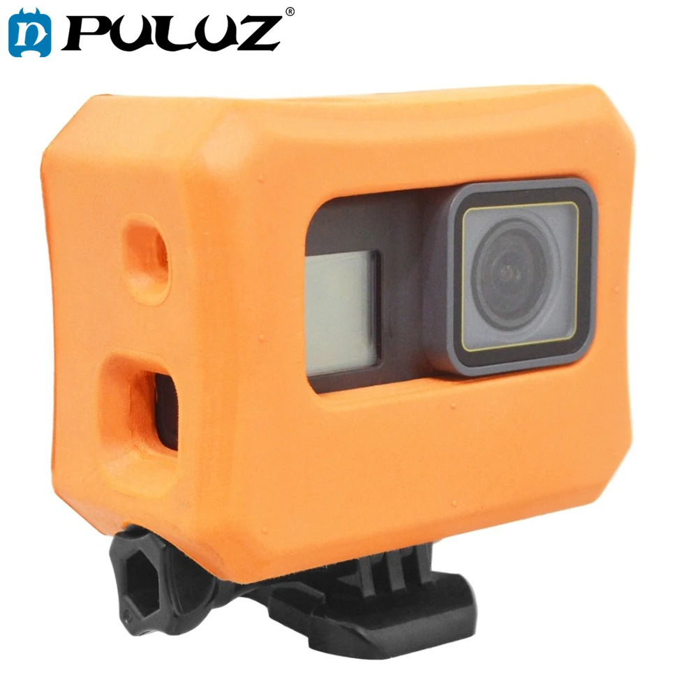 

PULUZ For Go Pro Accessories Surfing Floaty Foam Housing Case with Backdoor Case Cover for GoPro HERO7 Black /6 /5