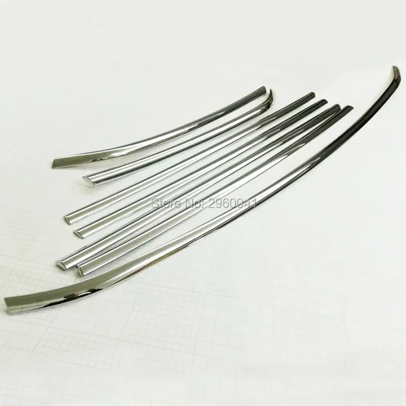 Для Land Rover Range Evoque 2011 2016 7 шт. ABS Chrome Нижняя Оконной Рамы Подоконник Крышка Отделка