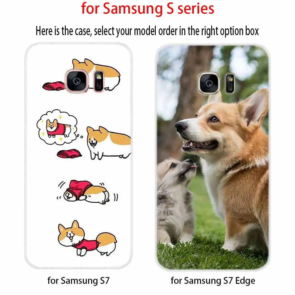 Чехол для Samsung Galaxy S8 S9 S10 S20 S21 Plus Uitra Lite Ультратонкий чехол S10E S7 Edge с изображением