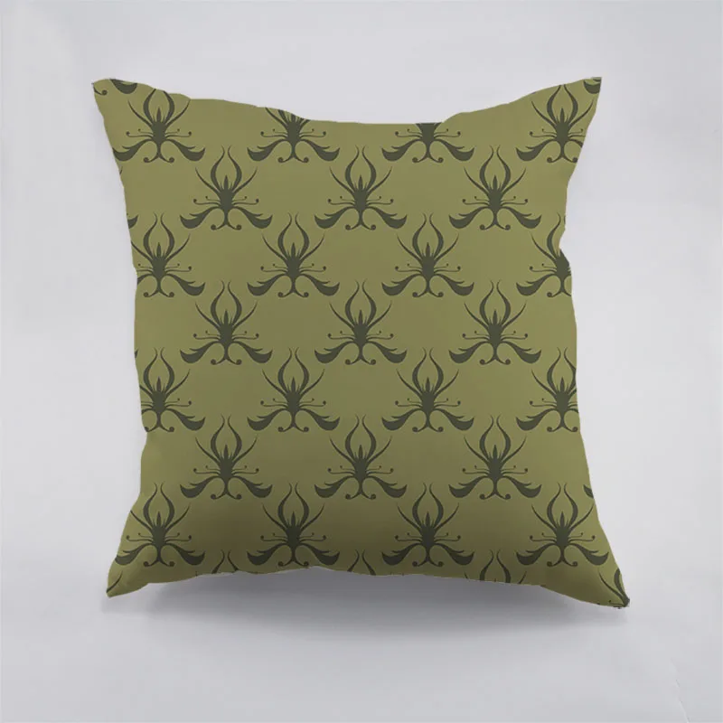 Геометрический принт хлопок наволочка милый котенок шаблон Наволочка