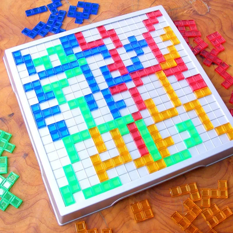 Настольная игра The Strategy Blokus развивающие игрушки на площади легкая для детей