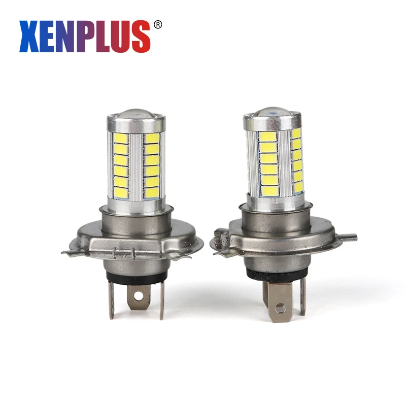 Светодиодная передняя фара Xenplus H4 автомобисветильник противотуманная 33 SMD 5630