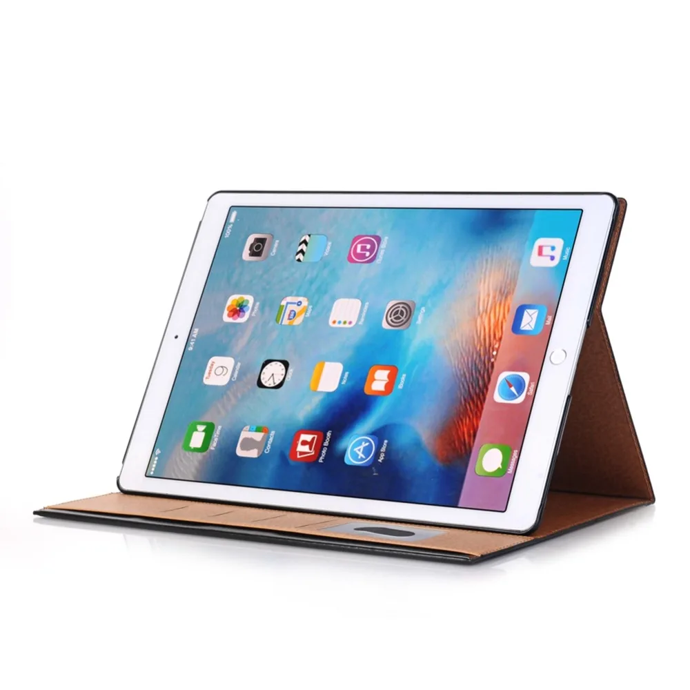 Case For iPad pro 12.9 2017 2016 Patchwork PU Leather Cover Flip Stand Hybrid Tablet 2017/12.9 | Компьютеры и офис