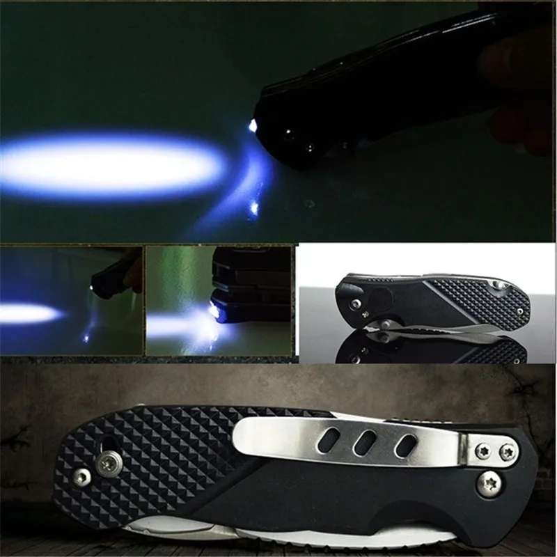 Уличные плоскогубцы карманный зажим светодиодный светильник для кемпинга