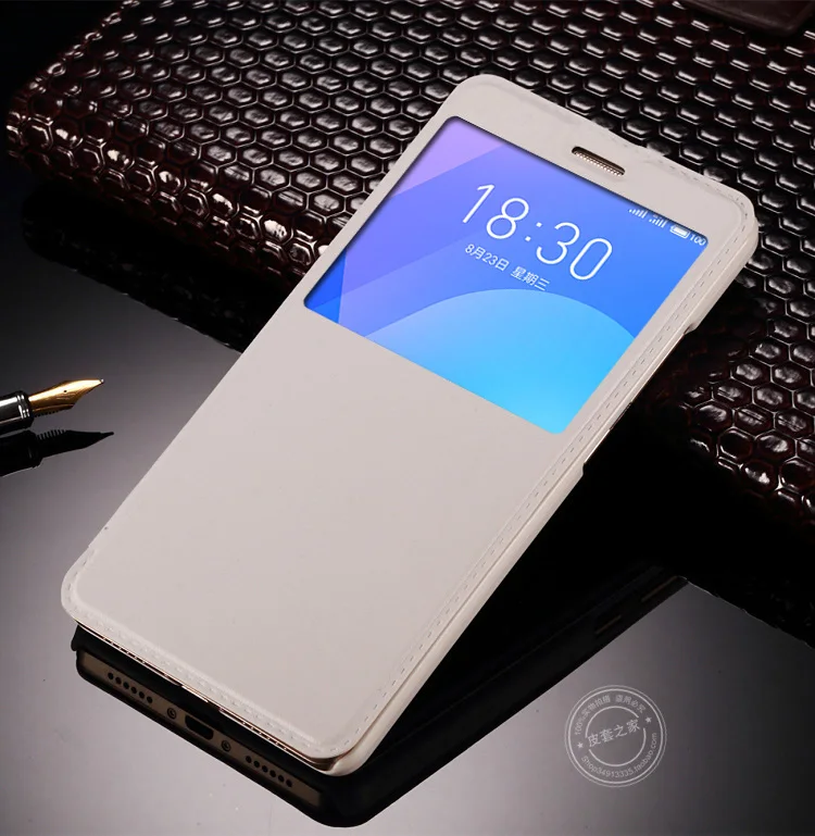 Роскошный кожаный чехол с окошком для samsung Galaxy J3 J330F/DS SM-J330F/DS J330Fn SM-J330Fn чехол для J330