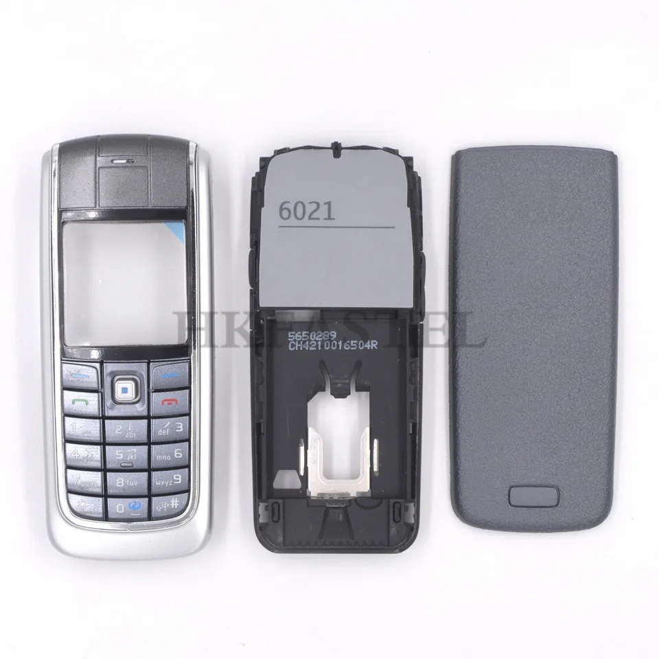 Для Nokia 6021 полный корпус передний ЖК дисплей средняя рамка задняя батарея чехол