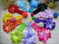 500pcs lily flower hair Childrens hair adorn flower baby hair girls hair high quality New style
