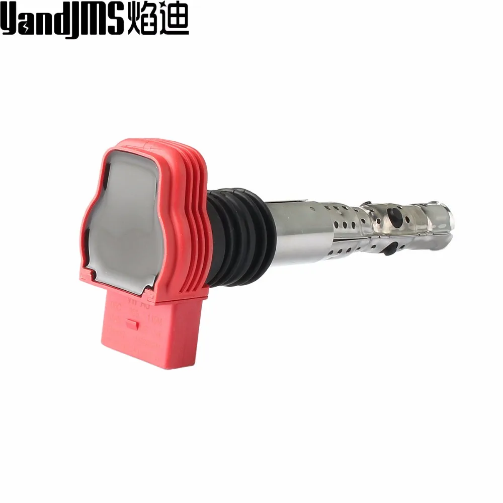 Катушка зажигания Qty1 подходит для VW Jetta Golf GTI MK4 Passat B5 Beetle Polo A4 A6 A8 TT Allroad 1 8 T 3 0 V6