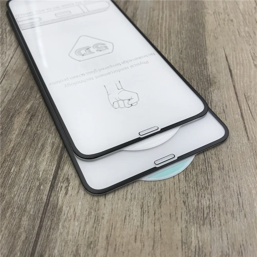 SZYSGSD 10 шт./лот 5D закаленное стекло для iPhone XS/XS Max Защита экрана Защитная пленка Iphone