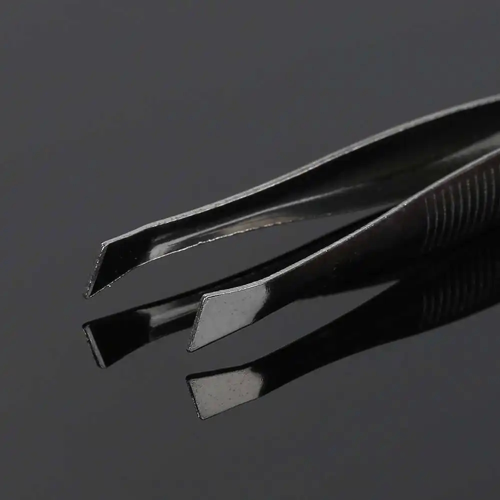 Пинцет для удаления волос с ресниц и бровей из нержавеющей стали | Красота