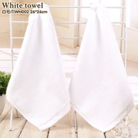 cheap white napkin cotton rag white towels clean cotton towel a thin handkerchief small handkerchief