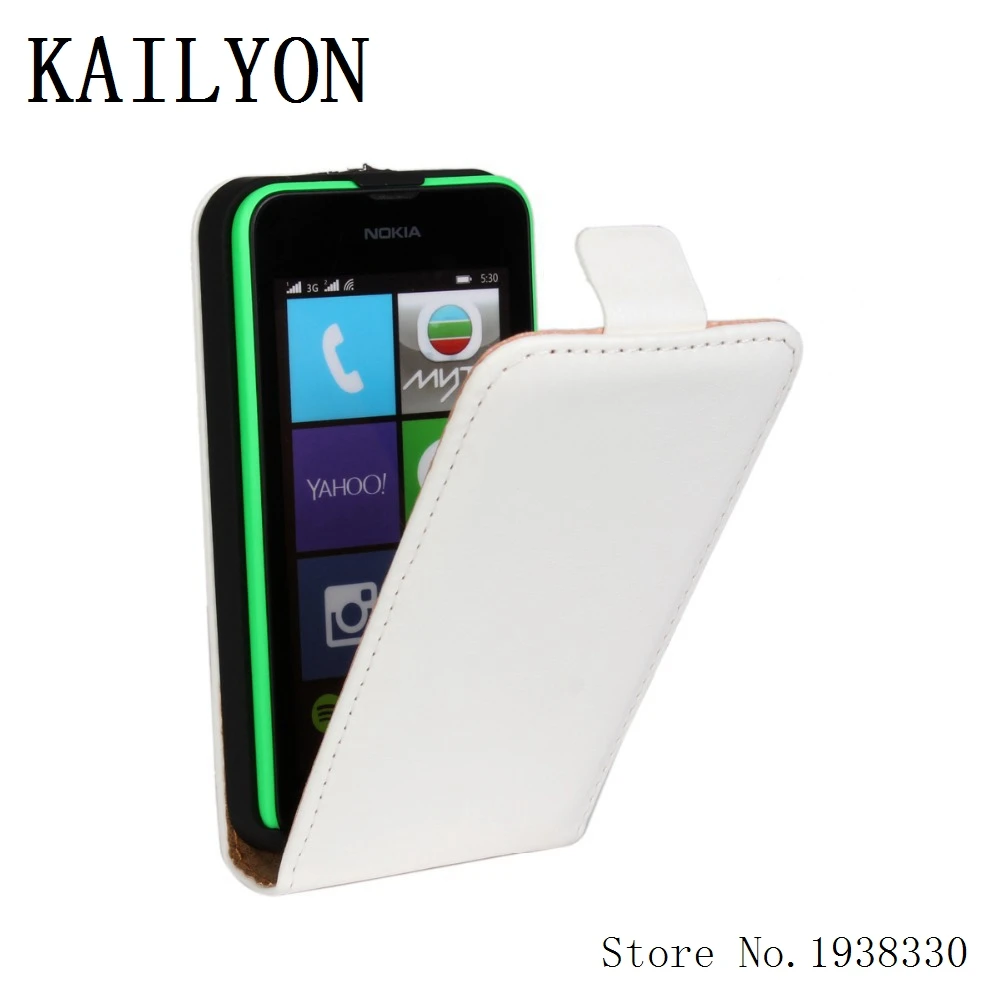 Kailion для Nokia Lumia 530 N530 Вертикальный флип-чехол мобильный телефон сумка кобура