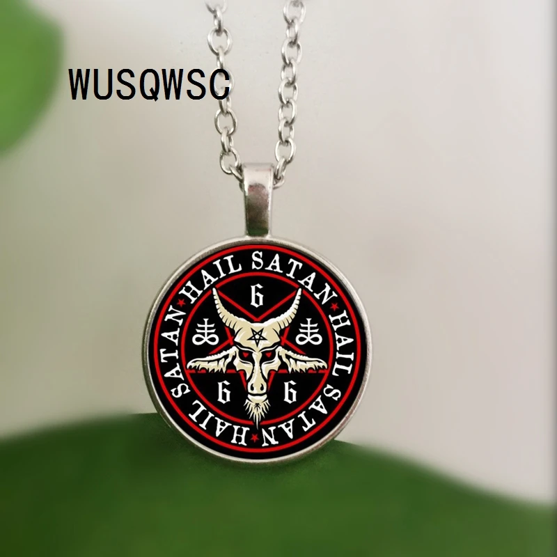 Wusqwsc Винтаж бронзовой цепочкой пентаграмма Цепочки и ожерелья s Подвески