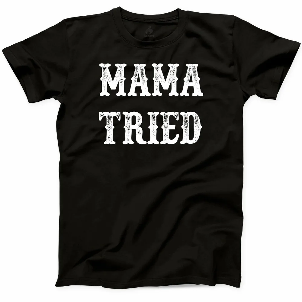 2019 новый летний Для мужчин I Love Mama попробовал забавная футболка кантри группа