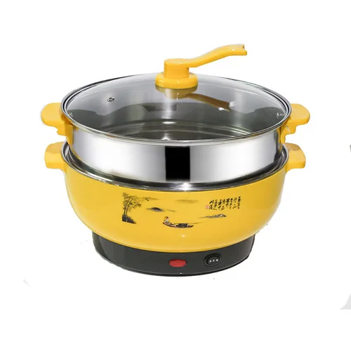 1 steamer Электрическая Пароварка большой емкости, пароварка для еды, Электрический Ланч-бокс,, нагреватель для тушения и паровой горшок, Прямая поставка - Цвет: 1 steamer