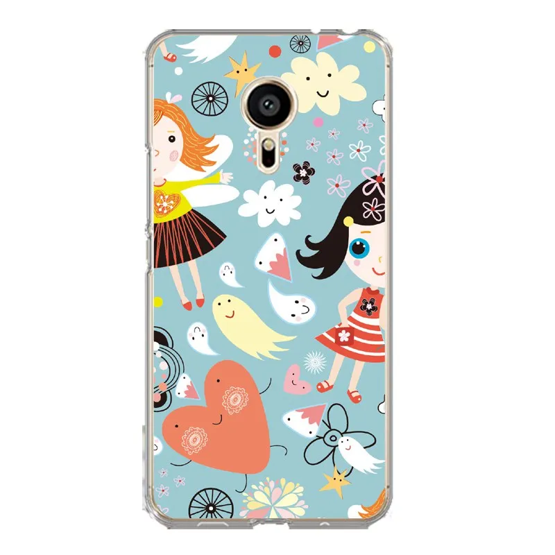 Monkey Soft Clear TPU Phone Case For meilan MX6 pro6 U20 U10 A5 M5 M5S E E2 Leave Love Flora Printed Coque Cover Free Shipping | Мобильные