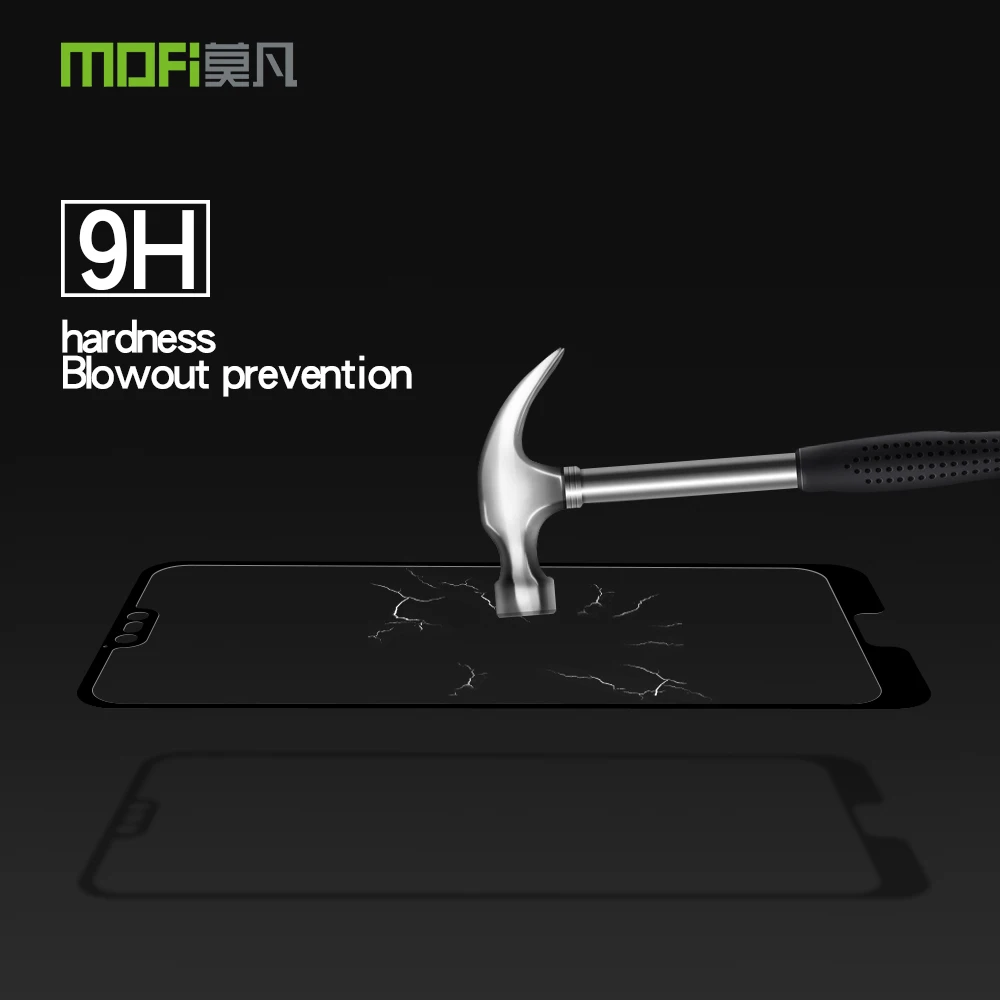 MOFi Huawei Honor 10 закаленное стекло 2.5D полное покрытие Закаленное пленка для huawei honor