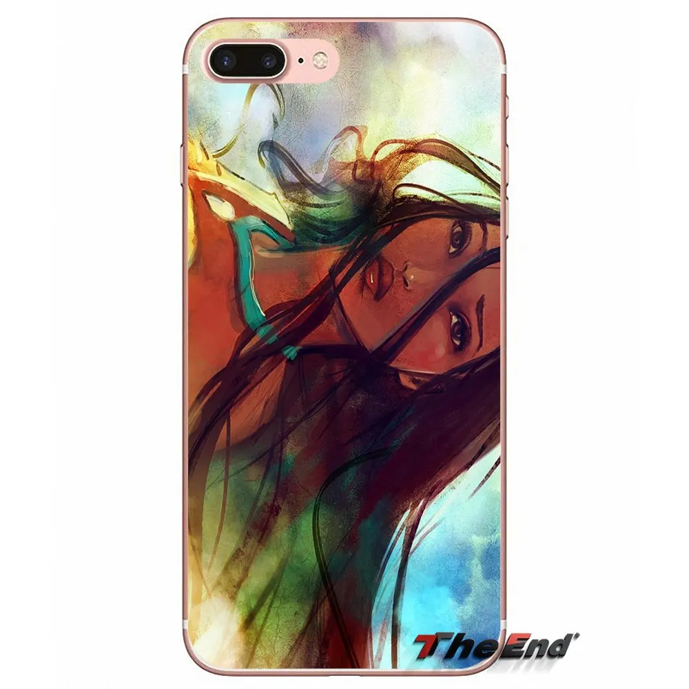 Pocahontas Tattoo Princess Soft TPU Case For Xiaomi Redmi 4 3 3S Pro Mi3 Mi4 Mi4i Mi4C Mi5 Mi5S Mi Max Note 2 | Мобильные телефоны