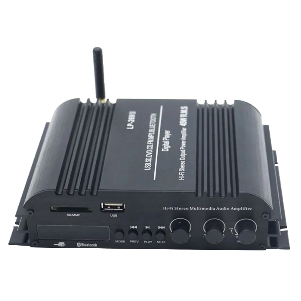 Lepy LP 269S Hi Fi Bluetooth Автомобильный Мощность усилитель 2 канальный стерео музыкальный