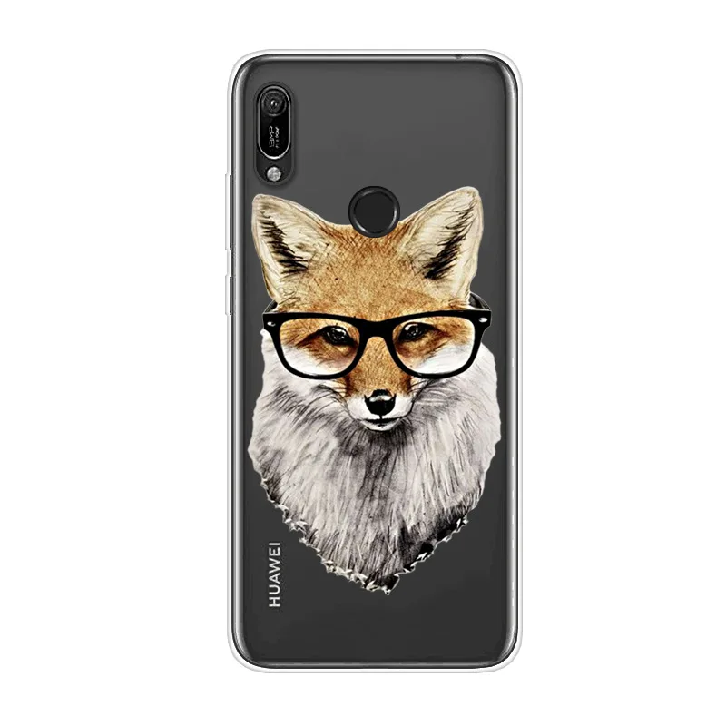 Чехол для huawei Y6, мягкий силиконовый защитный чехол с принтом, чехол для huawei Y6, MRD-LX1, MRD-LX1F, Y 6,, 6 лет