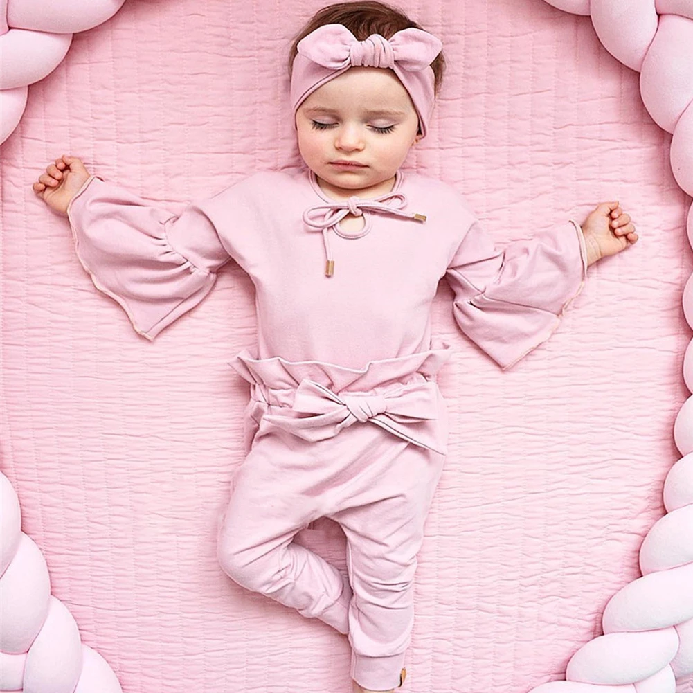 2 шт. Детские хлопковые брюки с рукавом до локтя|Комплекты одежды для девочек| |